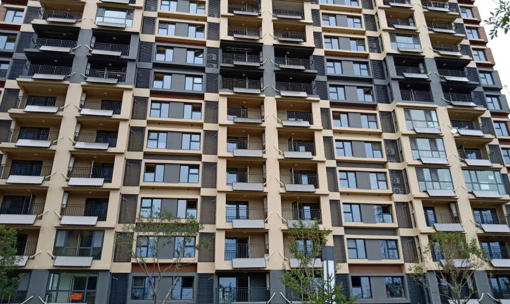 青島萬科桃花源A3地塊陽臺(tái)壁掛